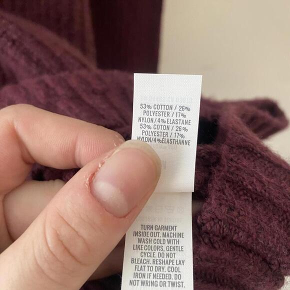 Abercrombie & Fitch Burgundy Midi Dress - Picture 3 of 7